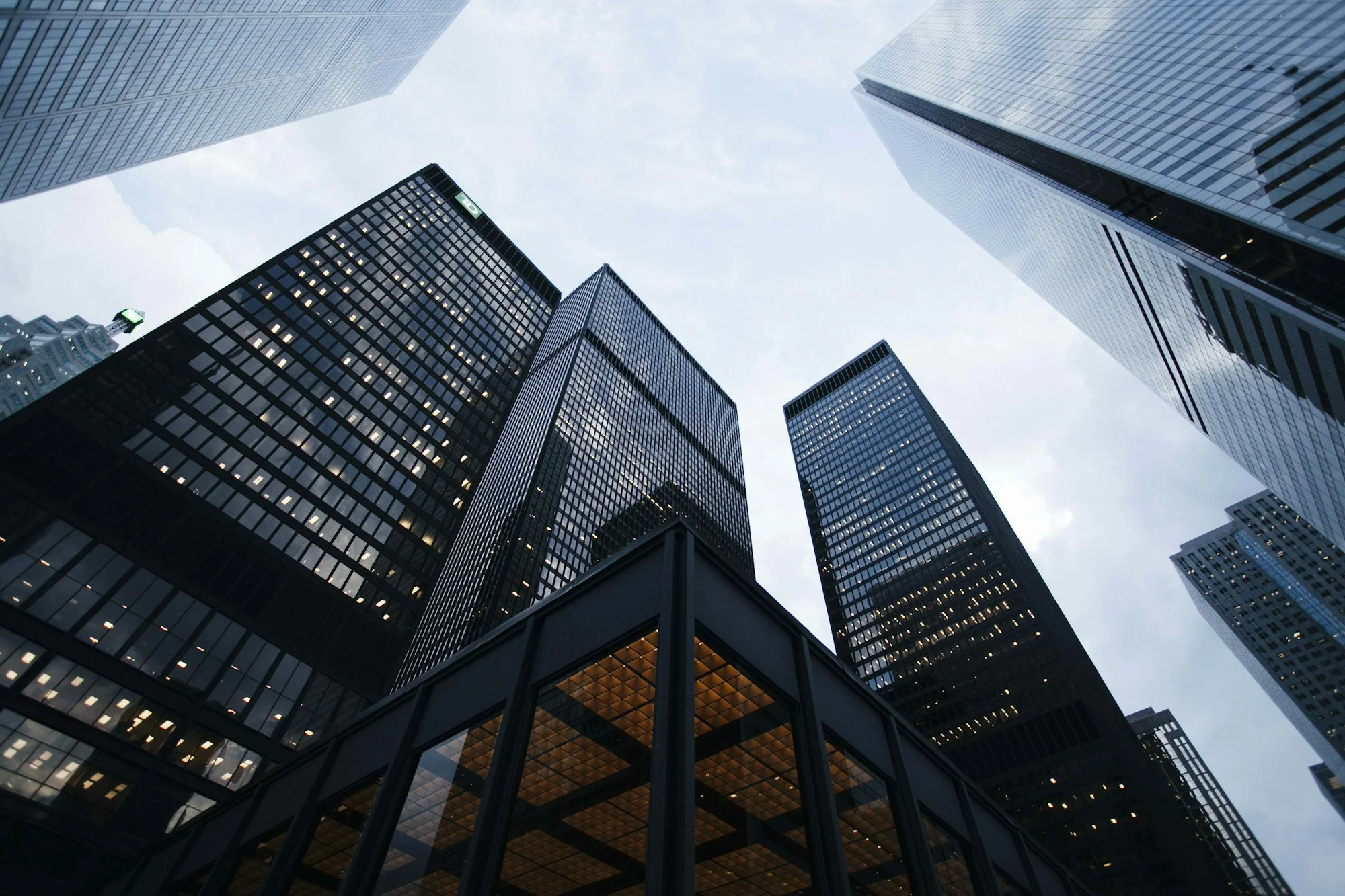 Glass towers rising toward the sky, architectural inspiration